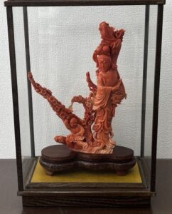 赤珊瑚観音像の作品写真